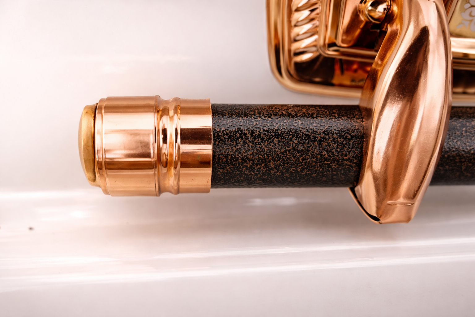 Antique White Steel Casket Australia – Pink Velvet Interior Funeral Coffin - Image 4